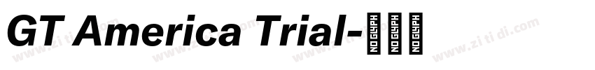GT America Trial字体转换